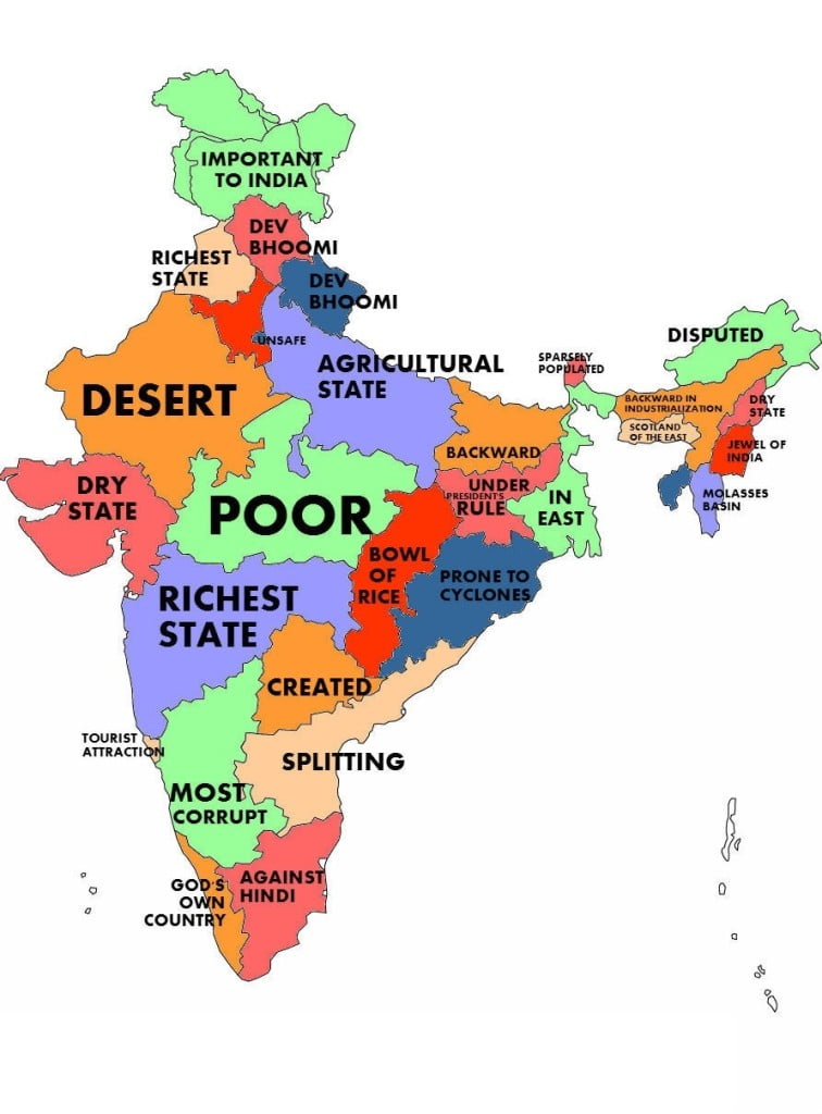Fascinating Maps Thatll Change The Way You See India7