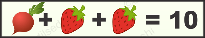 Kalash, Turnip and Strawberry Puzzle Quiz Questions Answer