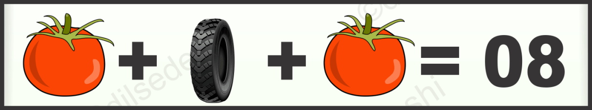 Home, Tire and Tomato Logical Puzzle Quiz Questions Answer