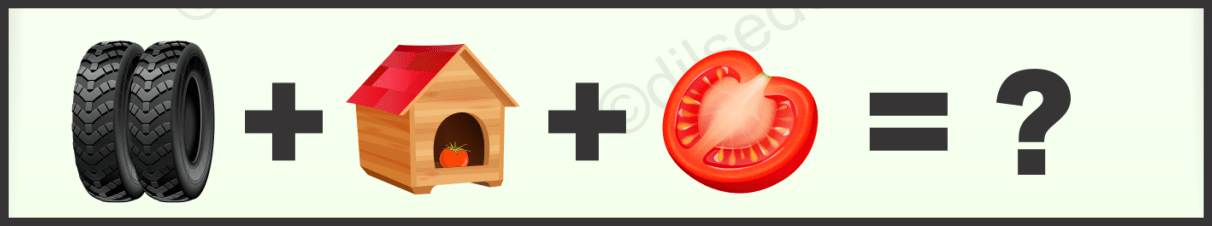 Home, Tire and Tomato Logical Puzzle Quiz Questions Answer