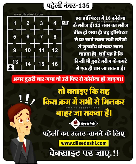 Paheliyan with Answer logical paheliyan in hindi Paheliyan in Hindi